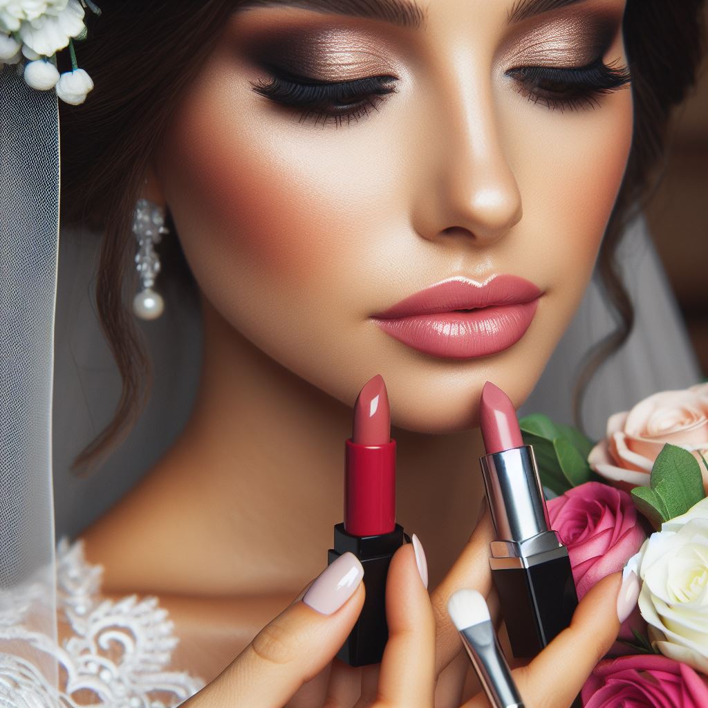 معرفی بهترین رژ لب برای میکاپ عروس