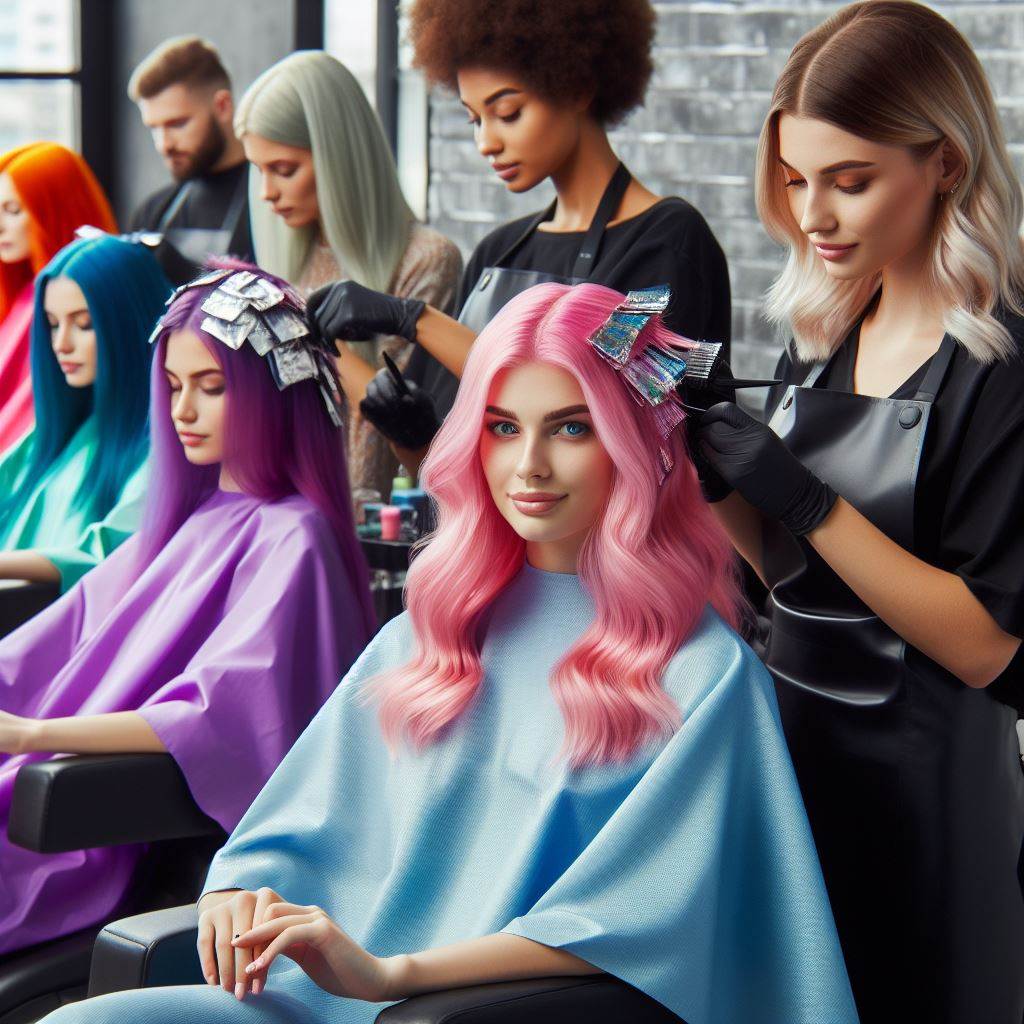 نحوه شناسایی انواع رنگ مو